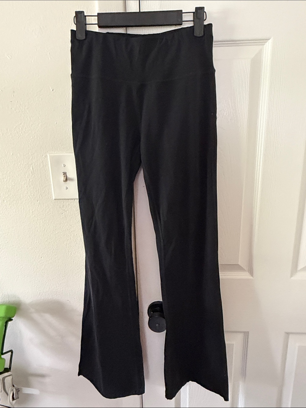 Sweaty Betty Women's Black Power Kick Flare Gym Trousers S